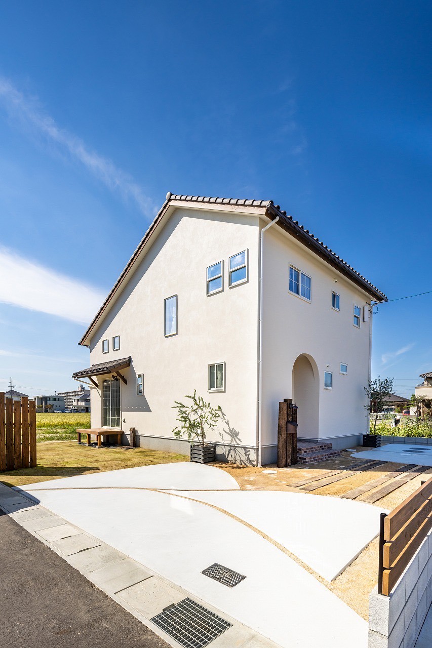 アンティークが似合うカフェスタイルの家