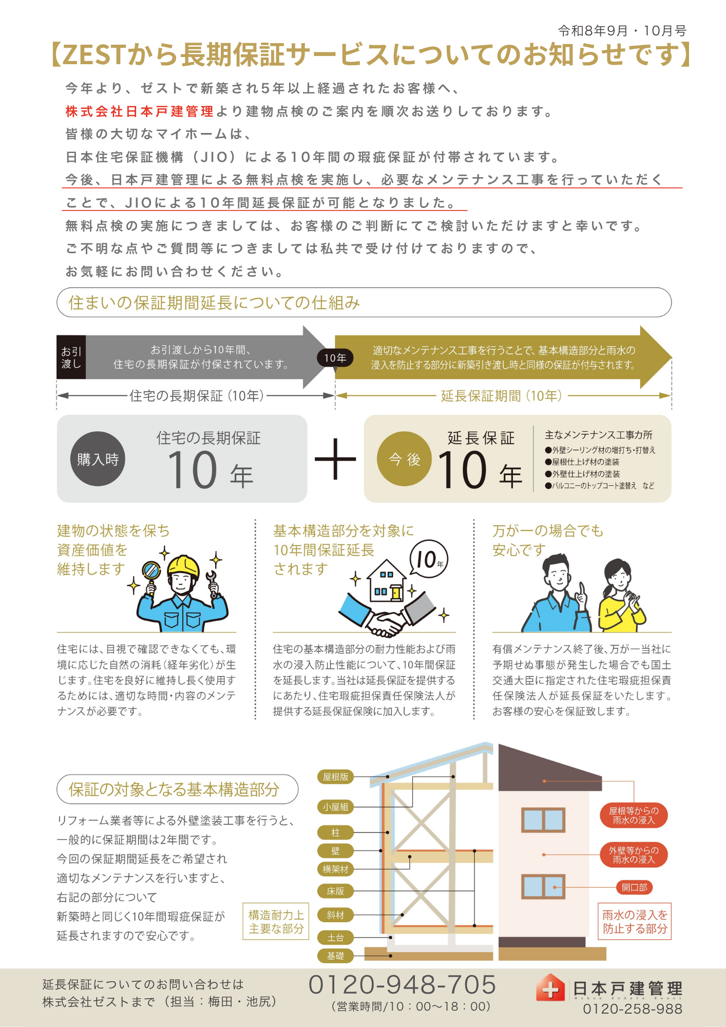 長期保証サービスのお知らせ (1)