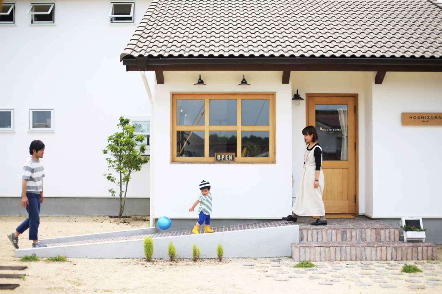 星降る町のカフェスタイルのお家 【店舗併用住宅】